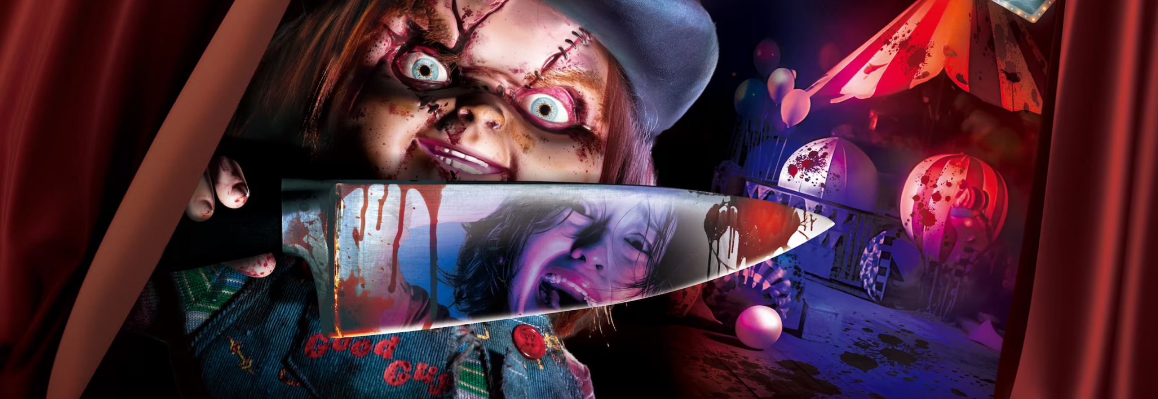 高い品質 Chucky's Wiki Nights Horror Halloween | Chaos of Carnival サイドテーブル・ナイトテーブル・ローテーブル