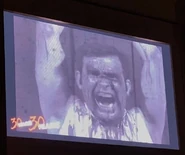 Scene from the queue video featured in the 30 Years, 30 Fears, Montage during Halloween Horror Nights 30 Image from HorrorUnearthed
