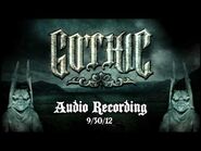 HHN 22 - Gothic Audio Recording - 9-30-12
