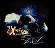 The Asylum Patient's appearance on the HHN 14 2X The Fear T-Shirt Design