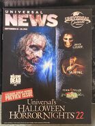 Universal Newsletter HHN 22 [From HorrorUnearthed]