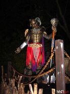 Nightmare as he appeared during Halloween Horror Nights: Islands of Fear. Image from Halloween Horror Nights fans Myspace.