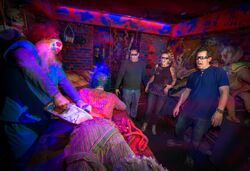 Te-riff-fying! Slash crafts score for 'Clowns' 3D maze