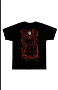 Halloween Horror Nights 2025 Jason Universe Adult T-Shirt Image from Universal Orlando Resort
