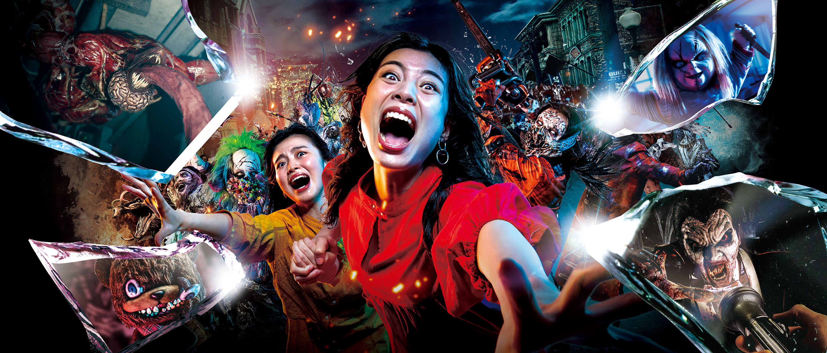 海外中国版　“Halloween Night” SP まとめ ユニバーサル・スタジオ・シンガポールの「ハロウィーン・ホラー