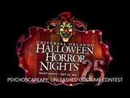 HHN 25 - Psychoscareapy- Unleashed Costume Contest At Halloween Horror Nights 25