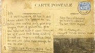 A postcard that relates to the Dead Exposure: Patient Zero backstory that appeared on the Halloween Horror Nights Orlando Twitter on 7/2/18.