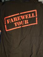 HHN 27 Bill & Ted Excellent Halloween Adventure 2017 Farewell Tour Shirt [Back] [From HorrorUnearthed]