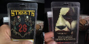 Halloween Horror Nights 26 Streets Credential [Image from HorrorUnearthed]