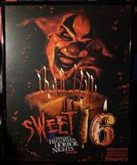 Halloween Horror Nights Throwbacks 2006 Sweet 16 Jack Poster Image from HorrorUnearthed