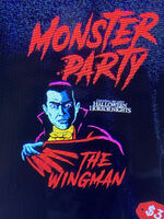 Dracula Monster Party The Wingman HHN T-Shirt Design