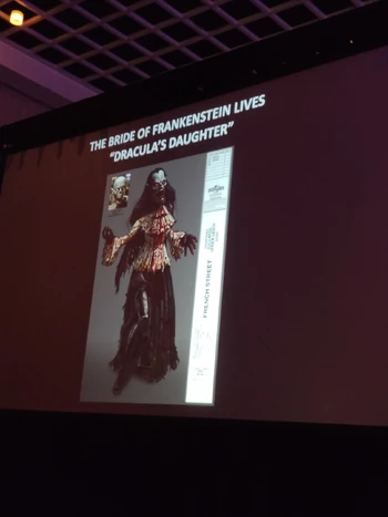 Dracula's Daughter Concept Art for Universal Monsters Silver Scream Queenz scarezone for Halloween Horror Nights 2021 (Hollywood) Image from HHNManics
