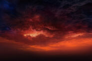 Matte Painting created for the Halloween Horror Nights Commercial by Sr Concept Artist Didier Konings