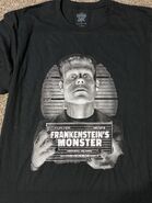 Horror Ink Universal Monsters Frankensteins Monsters Mugshot T-Shirt Image From HorrorUnearthed