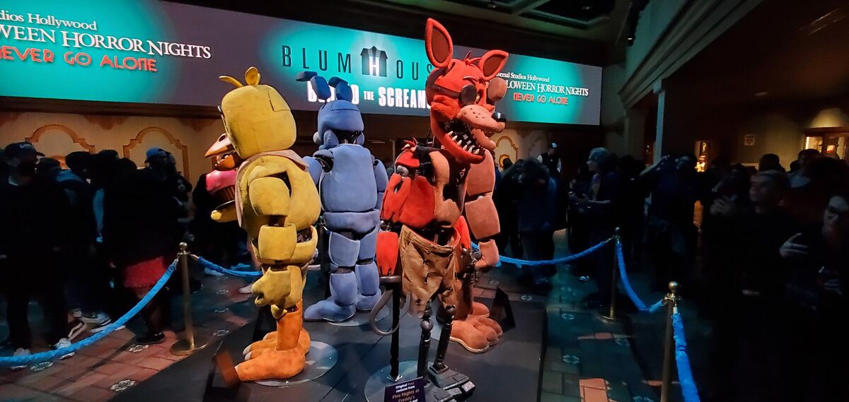 Five Nights at Freddy's Animatronics & M3GAN, Universal Studios Hollywood