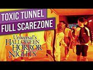 Toxic Tunnel Scarezone at HHN 2019