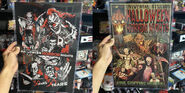 HHN 30 Years, 30 Fears Icon Poster & HHN 2020 Scarezone Comic Book Poster From HorrorUnearthed