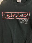 Halloween Horror Nights 14 I Survived! House Shirt [Front] [From HorrorUnearthed]