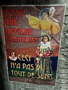 "French" poster in the Invisible Man/Mr. Hyde scene