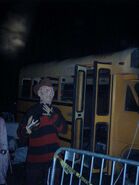 Freddy Krueger in Terror Tram: Horror Comes Home.