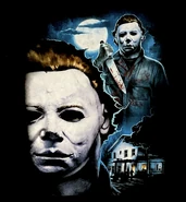 165FC610-65A2-4D32-AEAD-6EE805647293.jpeg (1.33 MB) Halloween Michael Myers House T-Shirt Design