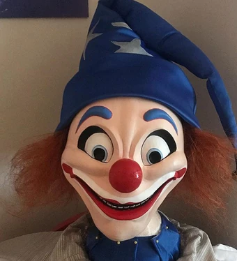 ted the haunted clown doll