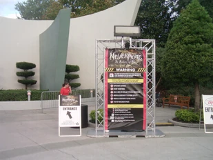 Nevermore The Madness of Poe entrance