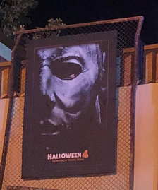 HHN 28 Halloween 4 Front Gate Banner