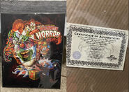 HHN 2020 Jack The Clown Collage Poster Artist Signature Series with Certificate Of Authenticity From HorrorUnearthed