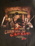 HHN 17 Jack Presents Carnival Of Carnage Icons Shirt [From HorrorUnearthed]