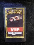 Halloween Horror Nights XI VIP Pass [From HorrorUnearthed]