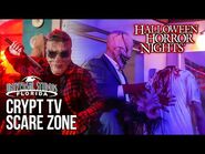 Crypt TV Scare Zone - Halloween Horror Nights 30 - Universal Studios Florida