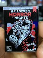 [HHN 30 "30 Years, 30 Fears" The Director Limited Edition Pin #7 [From HorrorUnearthed]