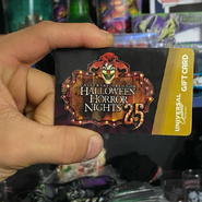 Halloween Horror Nights 25 Gift Card [Image from HorrorUnearthed]