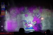 Shorty featured as a Water Effect in the Marathon of Mayhem Lagoon Show during Halloween Horror Nights 29 Image from HHN Legacy