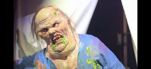 Taffy featured in the Major Sweet's Candy Factory haunted house during Halloween Horror Nights 33 Image from @SoCal360