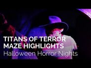Titans of Terror at Halloween Horror Nights 2017 in Universal Studios Hollywood