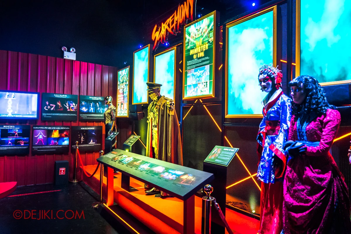 Universal Studios Singapore Halloween Horror Nights Exhibition