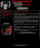 All images are from the Halloween Horror Nights: Islands of Fear website until noted otherwise.