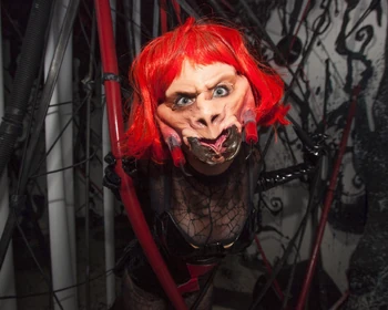 Black Widow in Orlando's Alice Cooper Welcome to My Nightmare