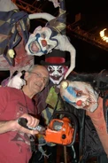 Christopher Lloyd with Ringmaster, Harlequin & Stitches From Boneyard Effects Inc. FB