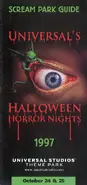HHN Hollywood 1997 Scream Park Event Guide Cover Image from InsideUniversal