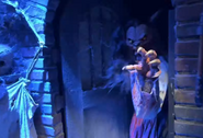 She-Wolf of London featured in the Eternal Bloodlines haunted house during Halloween Horror Nights 2024 (Hollywood)