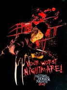 Freddy Krueger Your Worst Nightmare Design from HHN 2007