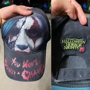 HHN 26 You Won’t Stand A Chance Cap [From HorrorUnearthed]