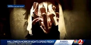 Death Angel featured in Orlando's A Quiet Place house Image from Wesh 2 News