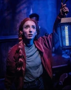 Max Mayfield featured in the Stranger Things 4 (Hollywood) haunted house during Halloween Horror Nights 2023 (Hollywood) Image from Villain_Online on Instagram