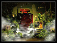 JP Extinction. Image from the Halloween Horror Nights: Islands of Fear website.