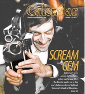 The Director on the cover of the Orlando Sentinel Calendar.
