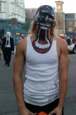 The Purge Anarchy Mouth Man